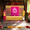 Lord Ganesh Backdrop 5x8 Feet Indian Traditional Cloth Backdrop Pooja Backdrop Indian Wall Art Photo Decor Banner Diwali Decor Wedding Backdrop Decorative Cloth Housewarming Gift